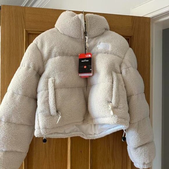 Jackets & Blazers - The North Face Womens Cream and Tan Jacket